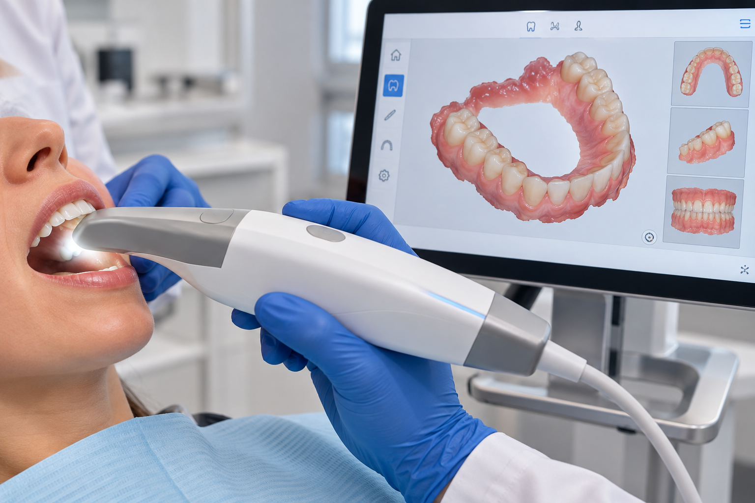 Scanner intraorale: addio alle impronte dentali tradizionali?